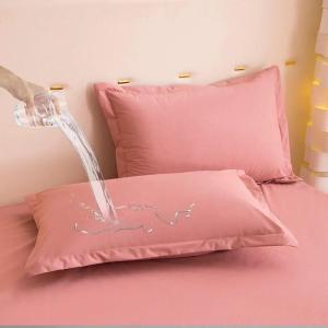 【NEW A 】2pcs Waterproof Pillow Cases Decorative Cushion Cover Envelope Style Sleeping Body Pillowcase Standard Queen King Size