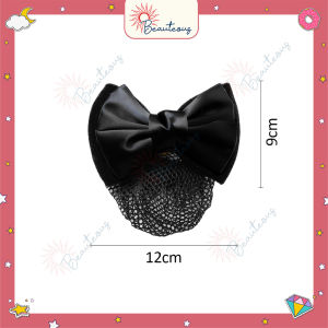 Hairnet Rambut Pita Jepit Bowknot Harnet Cepol Rambut Wanita