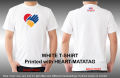 DepED MATATAG HEART LOGO PRINTED on PREMIUM Drifit T-Shirt. 