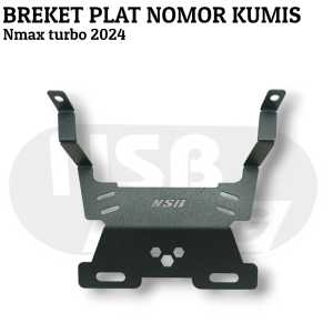 Breket Plat nomor kumis dudukan plat nomor depan PNP NMAX TURBO Nmax New Neo 2024