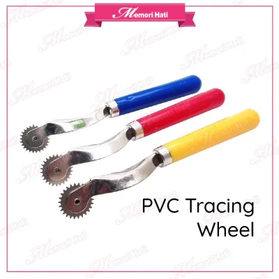 Tracing Wheel Roda Surih PVC & Wood