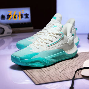 【local stock】361 Degrees Genesis Mens Basketball Training Shoes Sports Shoes Non-slip Wear-resistant Combat Basketball Shoes 672511111