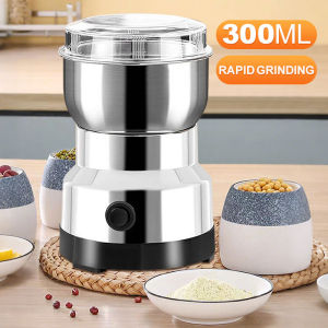 Coffee Bean Grinder - Fast Grinding Mini Spice Grinder for Coffee Bean Rice Seed MULTIFUNCTIONAL HOME GRINDER MACHINE Electric grinder for food Electric