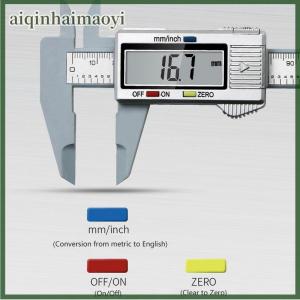 aiqinhaimaoyi 0-150mm Electronic Digital Display Vernier Caliper Carbon Fiber Dial Vernier Caliper Gauge Digital Ruler Measuring Tool