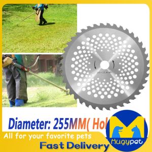 255mm 40T Brush Cutter Blade Replacement Circular Saw Blade Cutting Grass Lawn Mower Cutte