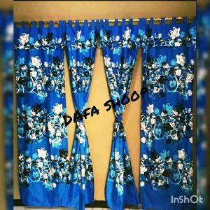 HORDENG PINTU TALl GORDEN PINTU MANOHARA BLUE GRATIS TALI SAMPING 80cm x 200cm