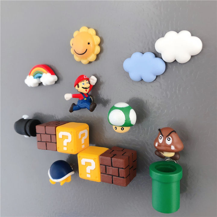 thumbnail image 2 of Super Mario Bros 3 Fridge Magnet - Retro NES Video Game Box Art 2 of 5