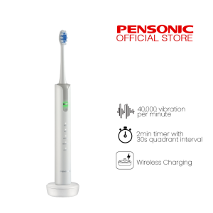 Pensonic Livell Bripro Rechargeable Electric Toothbrush IPX7 Waterproof with Wireless Charger | STW7001CW