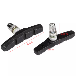 ผ้าเบรคจักรยาน ผ้าเบรควีเบรคจักรยาน วีเบรค ผ้าเบรคจักรยานยางเบรก (ขายเป็นคู่)