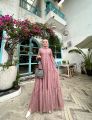 Glamz Shezan gamis brukat dress terbaru pakaian wamita murah mewah elegan pesta kondangan busui. 