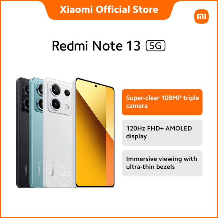 [NEW ARRIVAL] Redmi Note 13 5G 8+256GB | 1 Year local warranty | Lazada ...