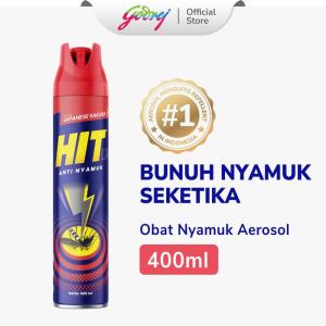 Aerosol Spray Mosquito Killer / Obat Semprot Anti Nyamuk Hit 600 Ml & 400 Ml Japanese Sakura Fresh Citrus Orange Lily Blossom Pink Blossom Lavender Breeze Cotton Powder