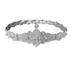 Thắt lưng eo Phong Cách Cho Sân Khấu Khiêu Vũ Lễ Hội Âm Nhạc Jeans thắt lưng cho váy chuỗi dây đeo trên người Kim Loại Đám Cưới