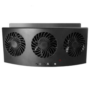 High Speed Car Window Exhaust Fan Ventilation System for Temperature Control Cooling and Air Circulation with USB Power