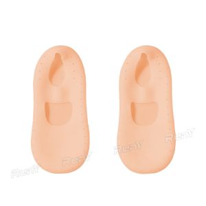 RunY 1 Pair Silicone Elastic Insole Sock Foot Care Feet Protector Pain Relief Crack Moisturize