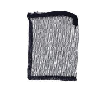 WUXU Pond Media Nylon Filter Bag Black Isolation Bag Filter Net Bag Filter Supplies Reusable Mesh Zip Net Bag