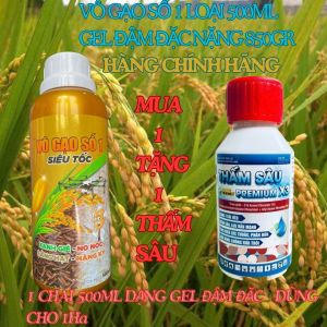 VÔ GẠO SIÊU TỐC SỐ 1 GEL ĐẬM ĐẶC CHAI 500ML NẶNG 850GR MUA 1 TẶNG 1 THẤM SÂU 100ML