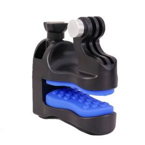 Against Slip Elastomer Motorbike Headpiece Camera Mount Permanent ABS Building Simple Attach Addition