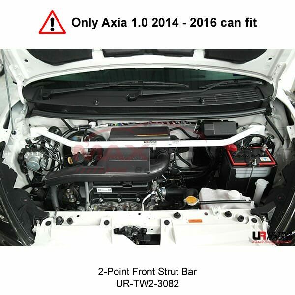 PERODUA AXIA 2014 2022 ULTRA RACING Safety Stabilize Racing Front