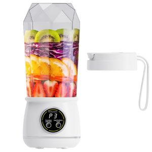 MUQZI Wireless Electric Juice Maker 10 Blades 550ml Ice Crusher Multifunctional Large Capacity Handheld Blender Bottle Home Use