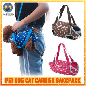 Pet Dog Cats Carrier Backpack Outdoor Travel Breathable Leg Out Shoulder Hand Bag (FOR SMALL BREEDS ONLY)