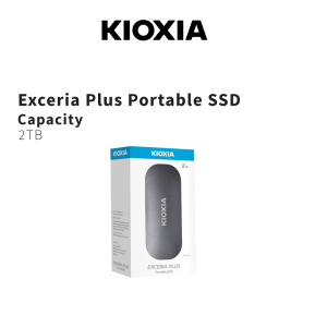 KIOXIA EXCERIA PLUS PORTABLE SSD ฮาร์สดิสก์แบบพกพา ความจุ 2 TB