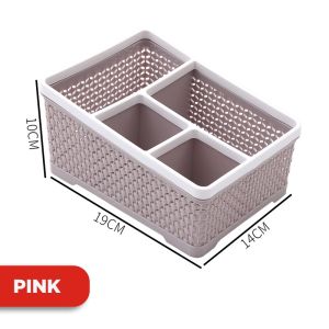 Basket Keranjang Penyimpanan Serbaguna Rak Kosmetik Make Up Storage Wadah Skinker Real Pict