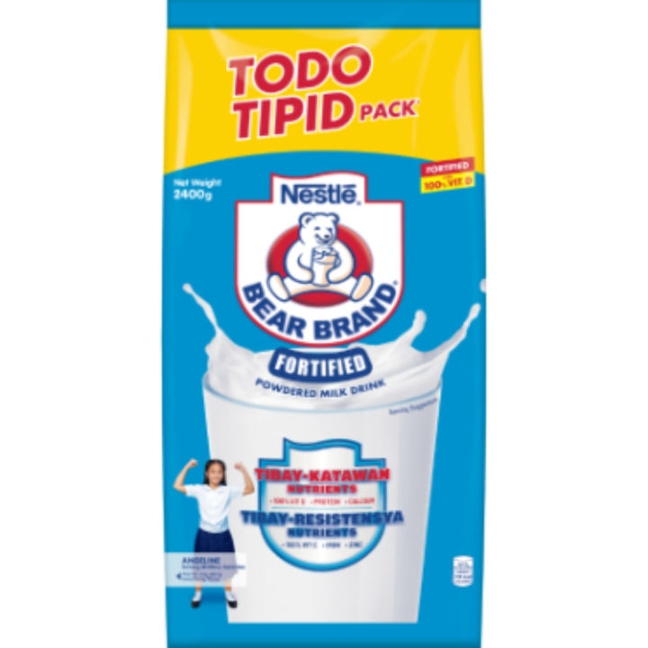 菓子 Bearbrand milk 2400g Nestle Bear Brand Fortified Powdered Milk 2400g | Lazada PH