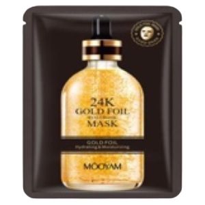 PCS MOOYAM 24K Gold Hydrating Bio Collagen Mask — Luxurious Moisture & Radiance Boos