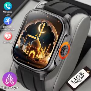 LIGE New Smart Men Watch 2.01" HD Display Sport Bluetooth Call Smart Watch for Men 4GB Memory 400mAh Battery Heart Rate Monitoring Men Watch For Android IOS