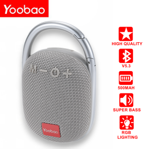 Yoobao M11 3D Stereo Surround Sound Wireless Portable Bluetooth V5.3 RGB Speaker Ergonomic Design
