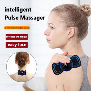 【Free shipping】EMS Pulse massage device Body Massage Patch Charging Massager Massage Neck Stickers
