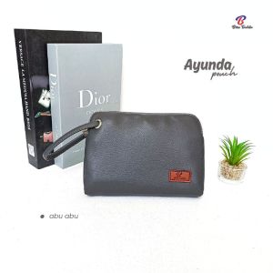 POUCH TERBARU AYUNDA KULIT BY BIRU TSABITA WATERPROOF BISA COD