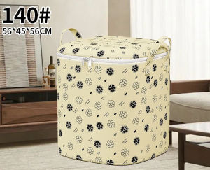 DRHL0765 Storage Box Lipat Serbaguna Motif Bunga Box Penyimpanan Selimut Bedcover dan Baju Ukuran 140L 180L