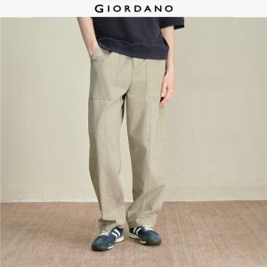 Giordano Men Men Pure Cotton Casual Pants Free Shipping 18116710