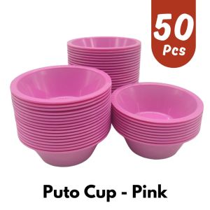 50 pcs Set High Quality Puto Molder Cups Baking Molder Baking Tools for Cupcake & Puto