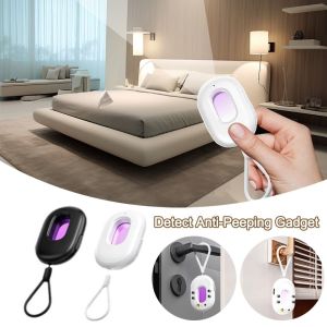 NOBLELYN Sound and Light Alarm Camera Detector Intelligent Anti-Peeping Protection Detect Anti-Peeping Gadget Portable Anti-sneak Signal Detector