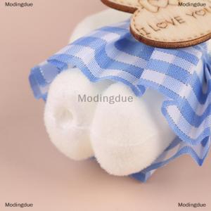 [COD] Modingdue 10PCS 10cm Plaid Bear Bouquet Small Bear Couple Bear Gift Packaging Wedding Gift Birthday Present