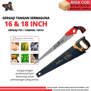 JLD Gergaji kayu saw Gergaji potong kayu kayu/plastik/laminasi bisa COD Gergaji kayu saw Gergaji