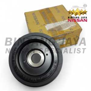 Pulley Crankshaft Nissan Serena C23 Original Nissan 12303-0C801 Pulley Kruk As