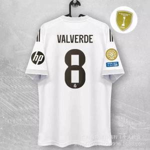 AE2526 Real Madrid jersey Champions League FIFA Club World Cup Thai version training uniform football sportswear short-sleeve jersey player version