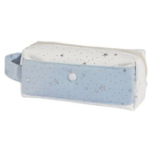 DHCRP Multi-layer Star Dots Pencil Case Handheld Pencil Pouch Cloth Stationery Bag Y2K Fashion  Storage Korean Style Pen Bag Stationery Holder