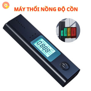 Máy Kiểm Tra Nồng Độ Cồn NDC - Đo Chính Xác Nhanh Chóng Nhỏ Gọn Cảnh Báo Màu Dễ Mang Theo