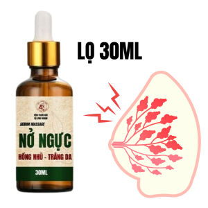 [Căng tròn vĩnh viễn] Tinh chất nở ngực hồng nhũ hoa Tiệm Thuốc Bắc Lang Ngoạn nâng ngực dưỡng trắng săn chắc lọ 30ml