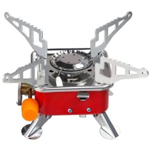 PUSAT GROSIR KOMPOR CAMPING Portable Kompor Kemping Anti Angin Windproof Camping Stove Kompor Bentuk BUNGA Dan KOTAK