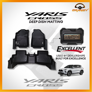 Toyota Yaris Cross 1.5 G/V/S HEV 2023 to 2026 5D EXCELLENT Deep Dish Matting Thailand Quality ( Car Accessories )