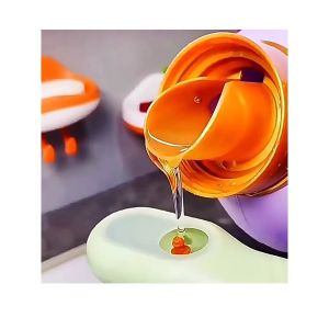 Bàn chải lông mềm vệ sinh giày có khay chứa chất tẩy rửa