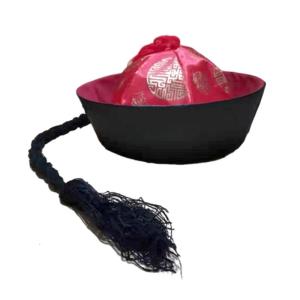 Trung Quốc HOẠN QUAN Mũ truyền thống trang phục mũ nón cho nam giới và phụ nữ Trung Quốc Qing phong cách mũ cho cosplay