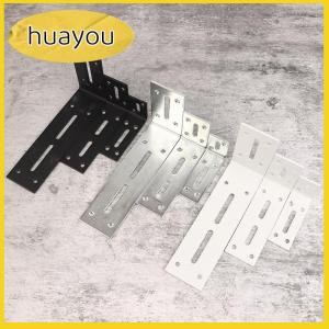huayou Stainless Steel 90 Degree Angle Bracket Corner Brackets Joint Bracket Fastener Furniture Door Cabinet Screens Wall