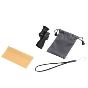 CRNGW 8X Magnification Monocular Telescope High Definition 8x20mm Single-Barrel Telescope Handheld High-Powered Mini Metal Monocular Outdoor